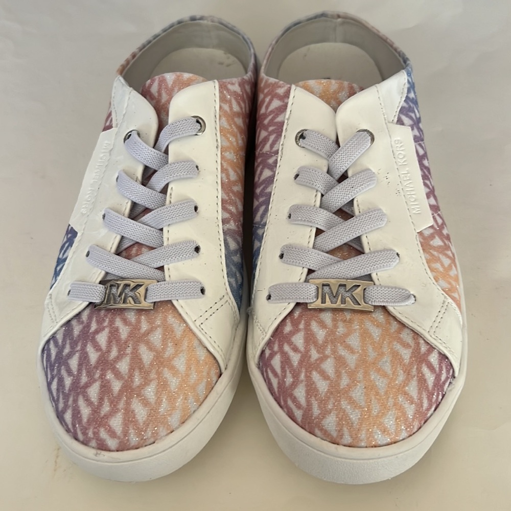 Michael Kors Jem Miracle Slip on Sneakers, size 4 youth (or adult woman 5-5-6)
